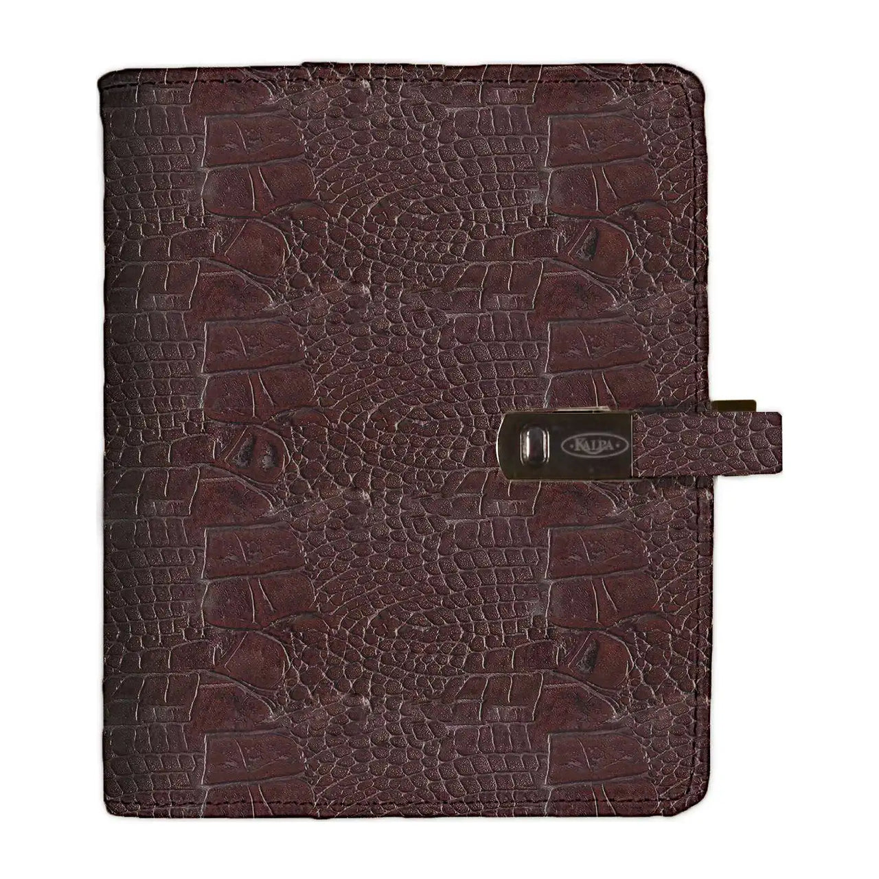 1311-53 Tasche Terminplaner Agenda Croco Bordeaux