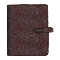 1311-53 Tasche Terminplaner Agenda Croco Bordeaux