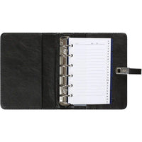 1311-60 Pocket Binder Organizer Pull -up zwart
