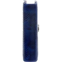 1311-75 Nachfullbarer Mini Ringbuch Croco Indigo