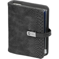 1311-76 Pocket Ring 6 Binder Organizer Croco Grey