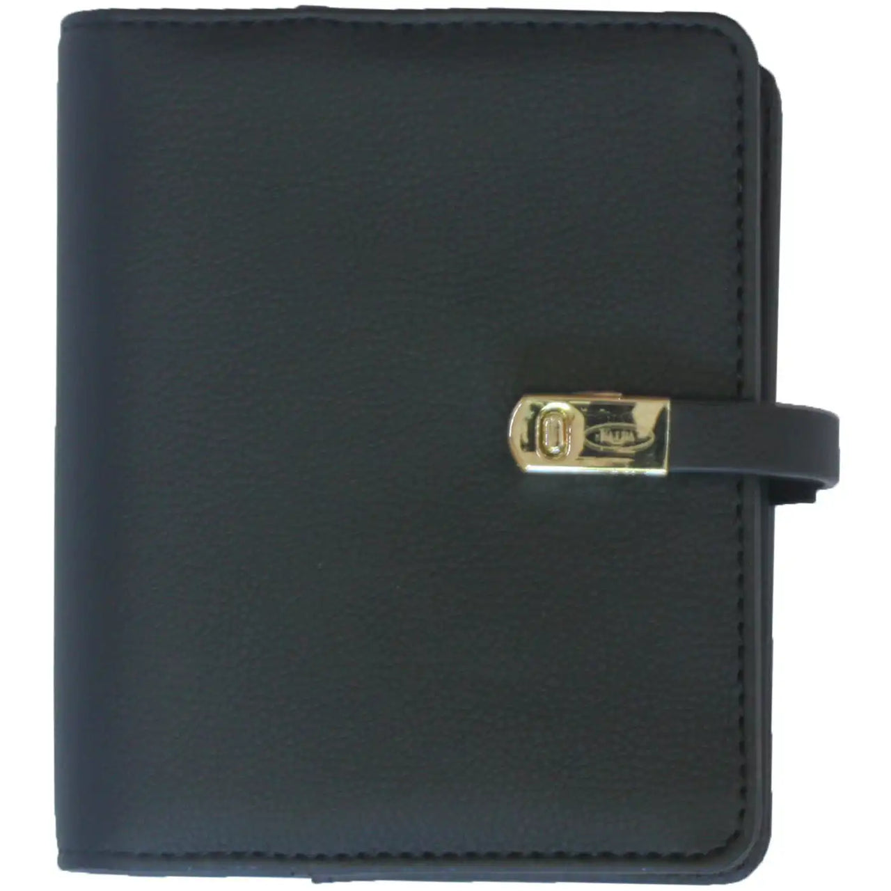 1311-95 Hervulbare Pocket Agenda Graan zwart
