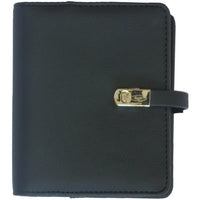 1311-95 Hervulbare Pocket Agenda Graan zwart