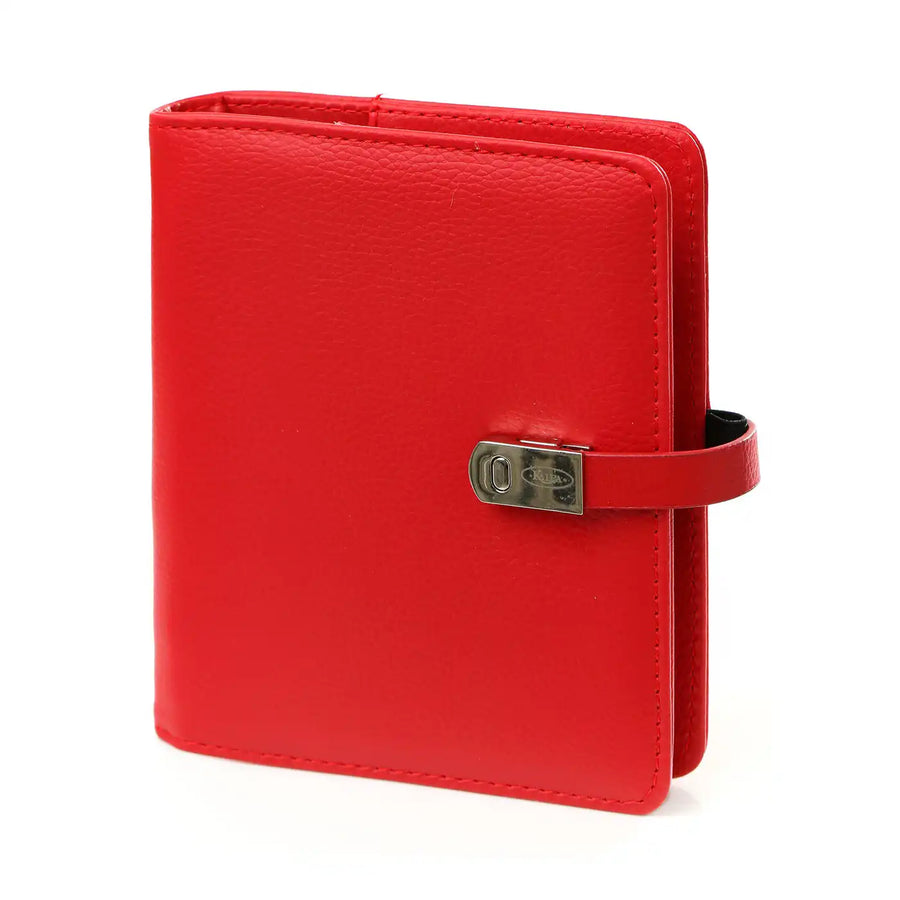 1311-97 Hervulbare Pocket Agenda Organizer Pica rood
