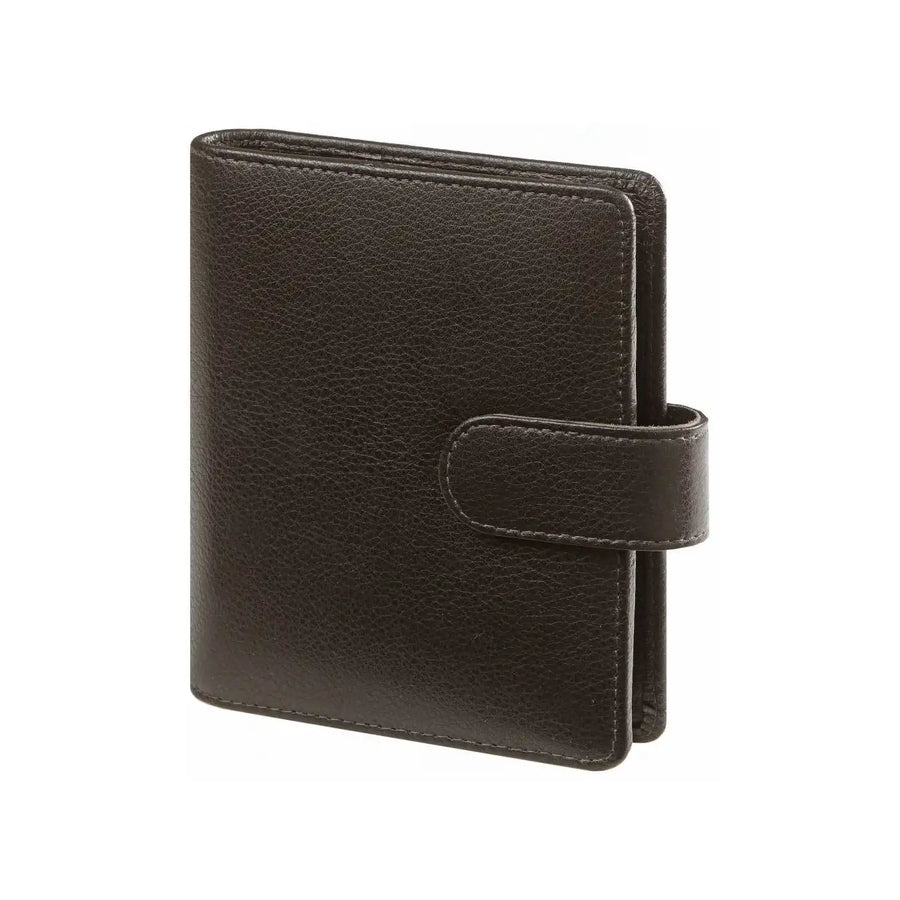 1311-Kb Refillable Pocket Agenda Planner Keta Dark Brown