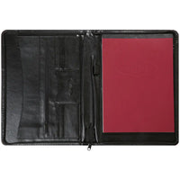 2400-60 A4 Alpstein Writing Map met rits pullup zwart