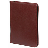 2400-69 A4 Alpstein Writing Folder met Zip Bourgondië