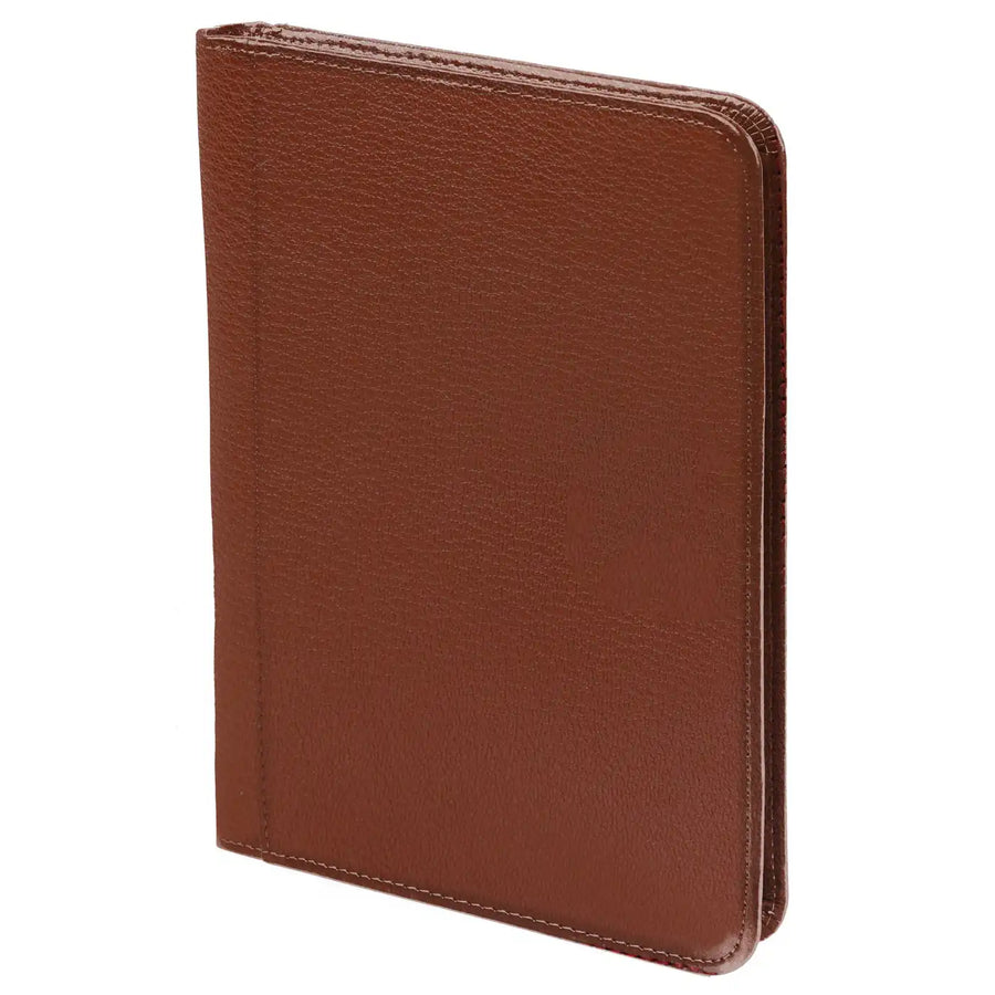 2500-02 A5 Writing Folder Hazelnut bruin