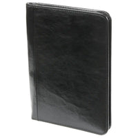 2500-60 A5 Writing Map met Zipper Pullup Black