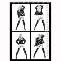 Erotische A3 -kalenders slechte achterkant 2026 + CUTEPINUPS 2026 2027 + Gratis 2025 kalender