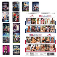 Erotic Bikes and Girls A3 Calendars 2026 + CutePinups 2026 2027 + free 2025 Calendar