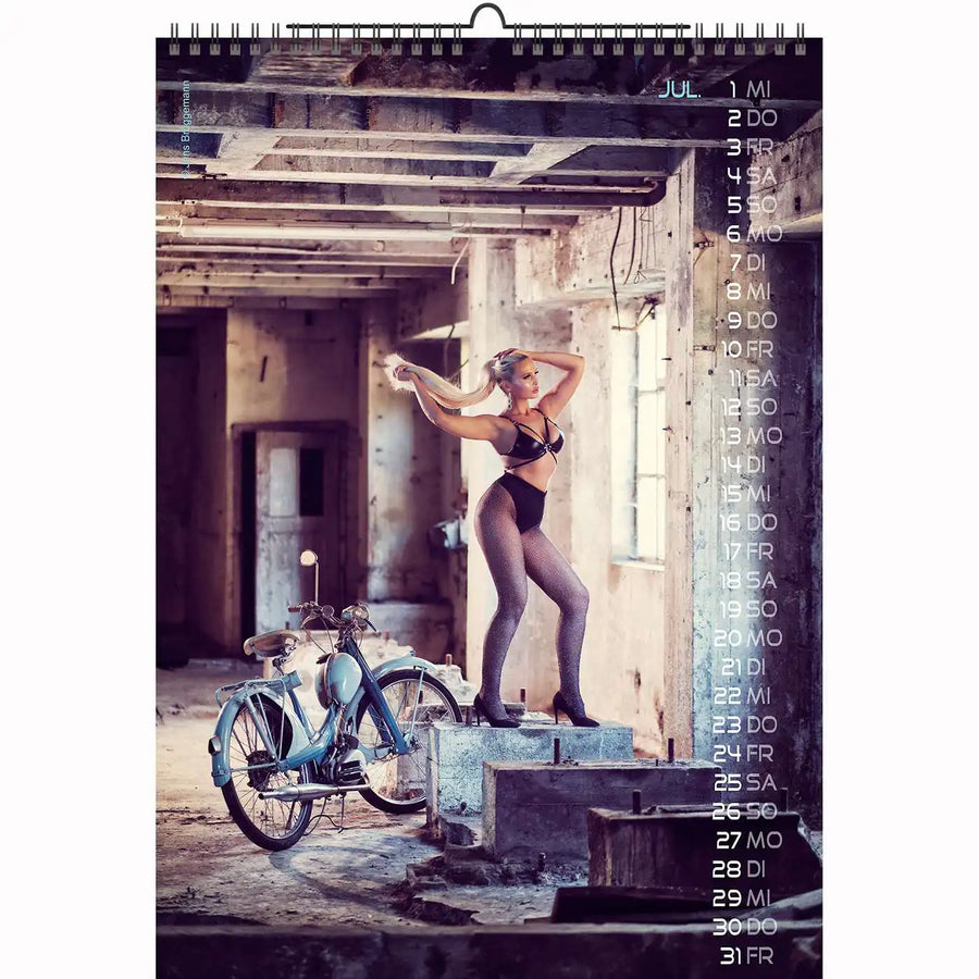 Jens A3 Bikes and Girls 2026 +free 2025 calendar