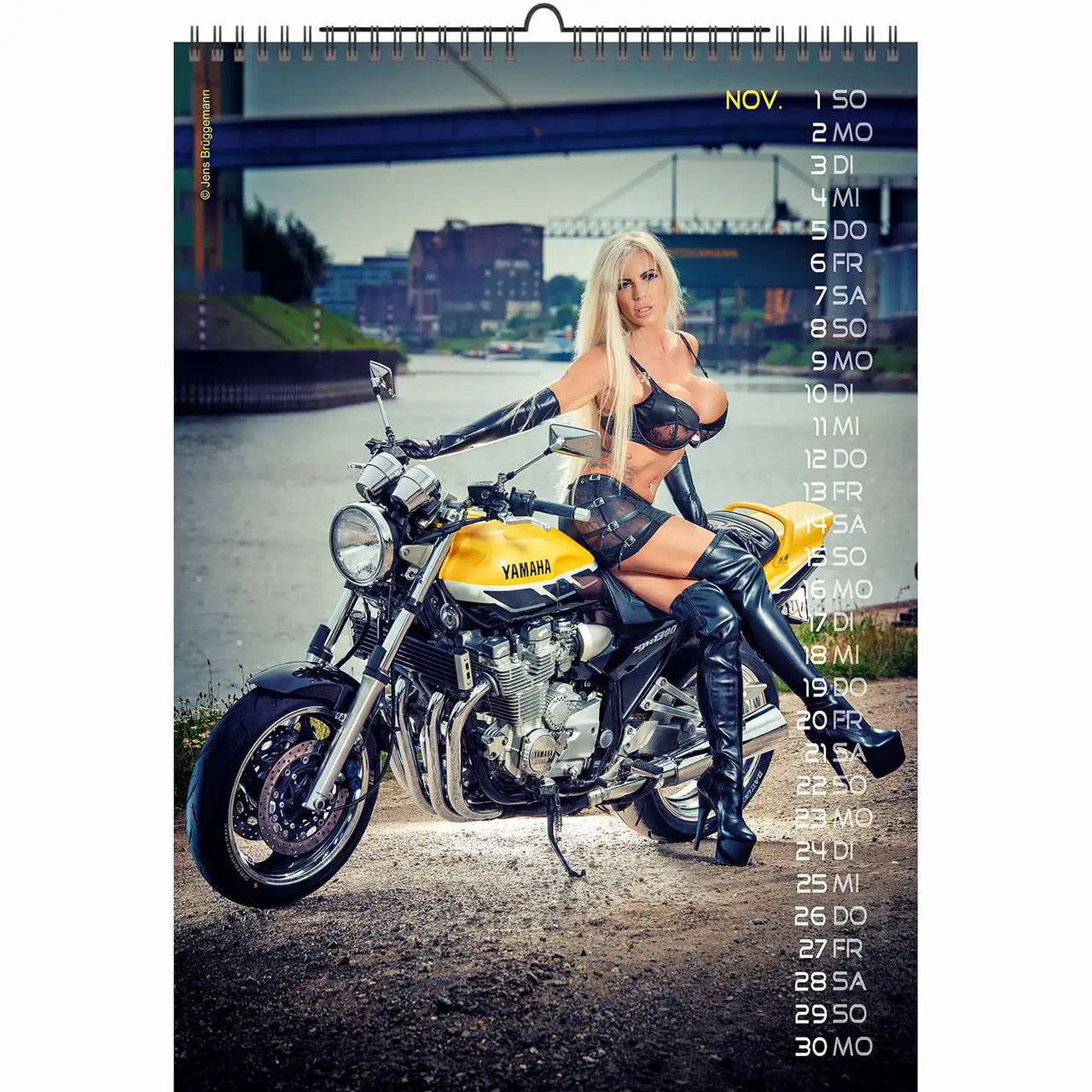 Jens A3 Bikes and Girls 2026 +free 2025 calendar