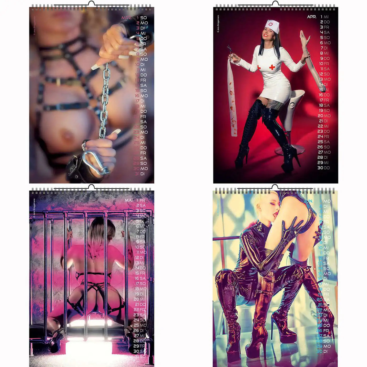 Fettisch Erotic A3 Backside 2026 + CutePinups 2026 2027 + free 2025 Calendar