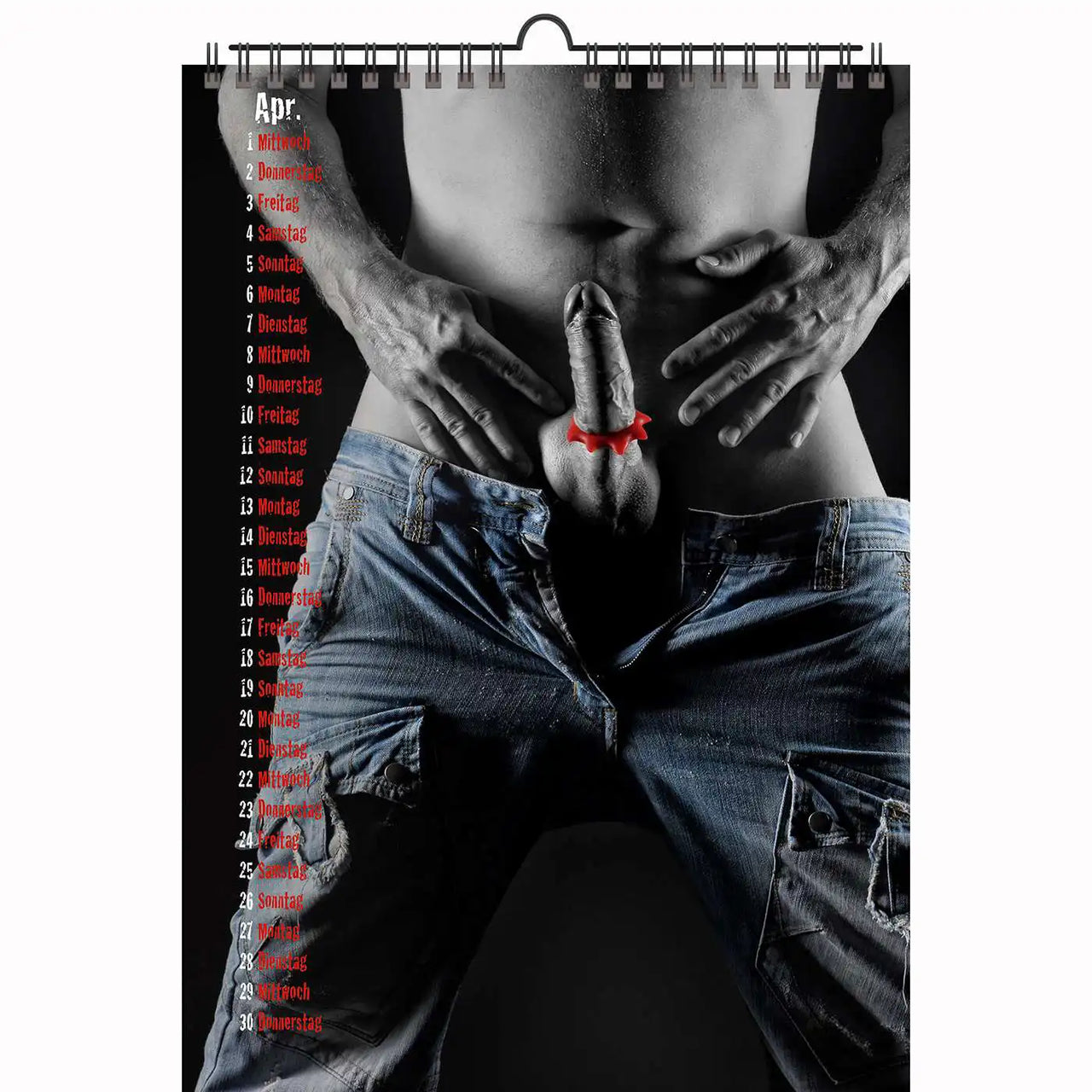 2 A4 Male + Female Erotic calendars Nice Guys plus Note my Babe 2026 + free 2025 Calendar