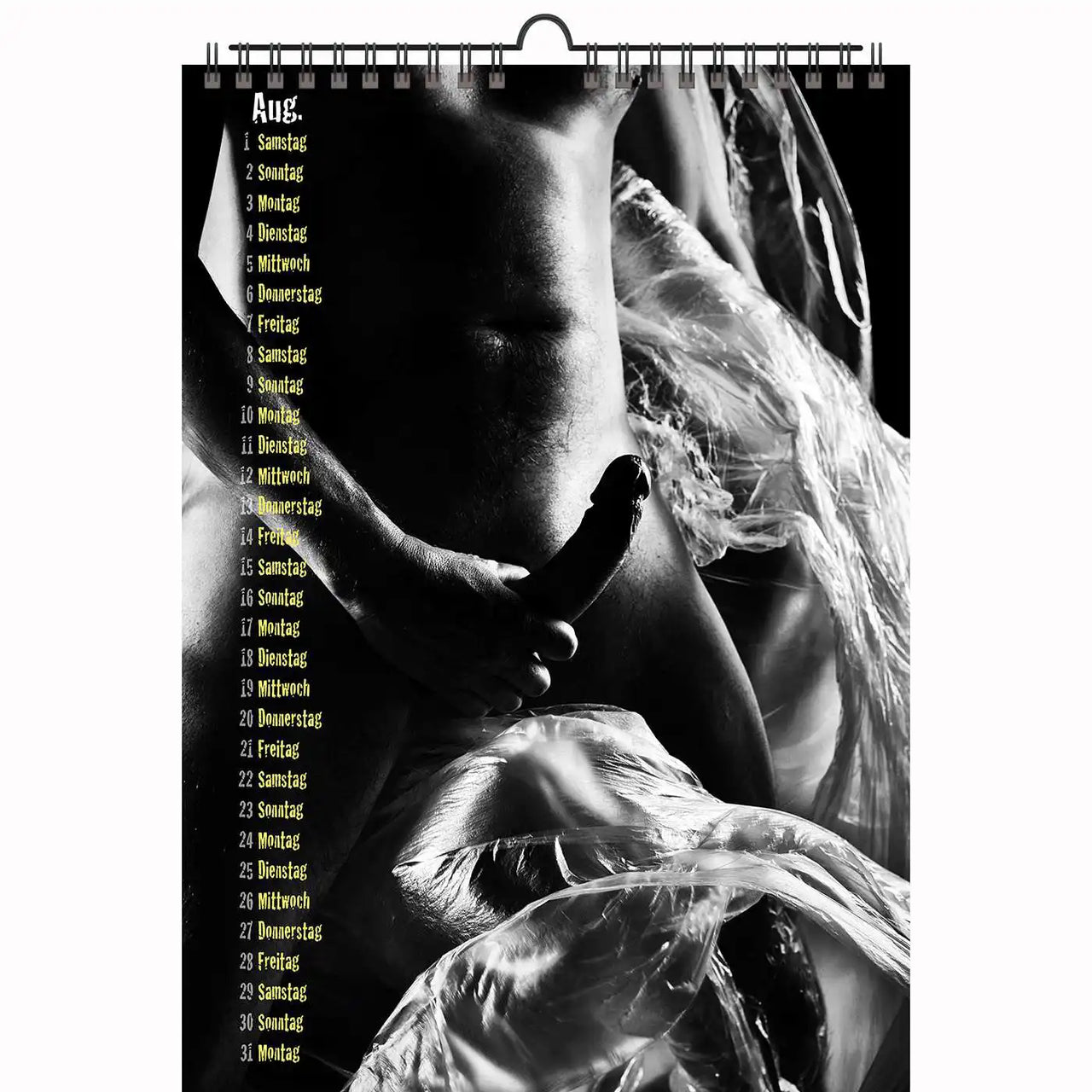 2 A4 Male + Female Erotic calendars Nice Guys plus Note my Babe 2026 + free 2025 Calendar