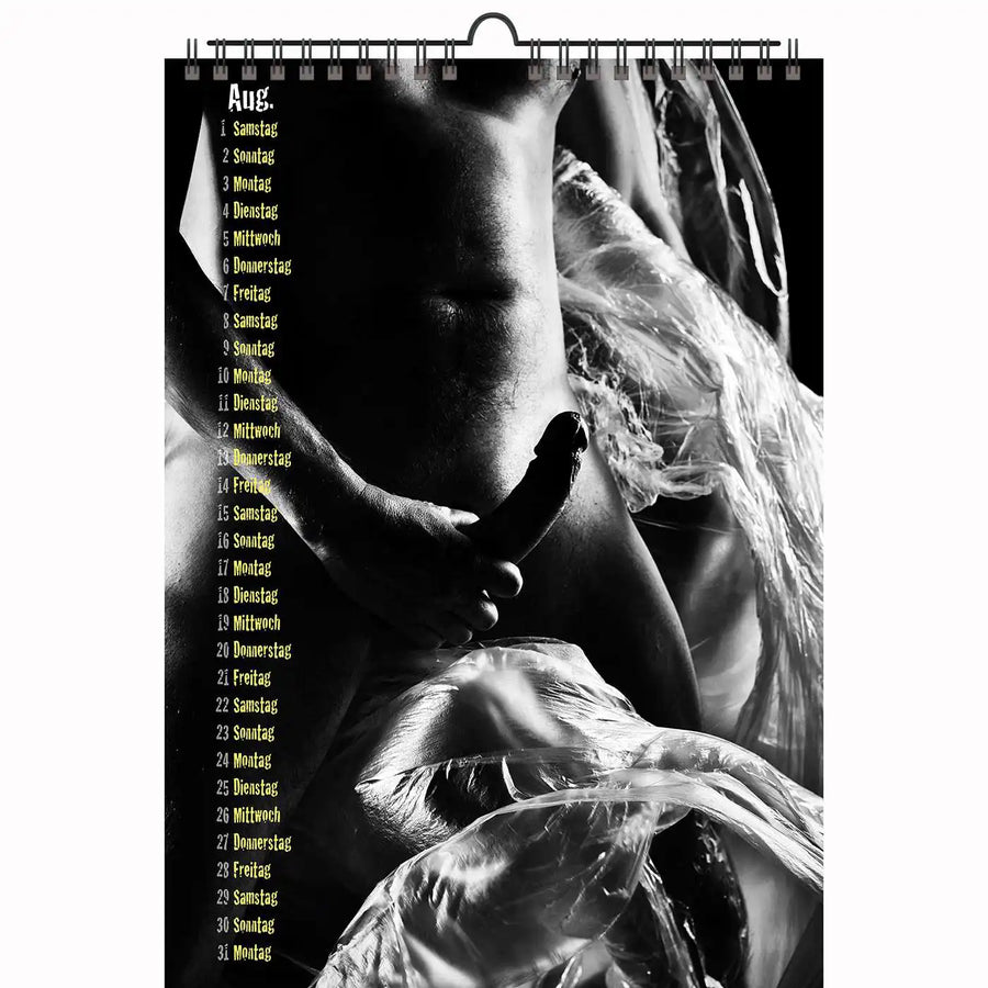 2 A4 Male + Female Erotic calendars Nice Guys plus Note my Babe 2026 + free 2025 Calendar
