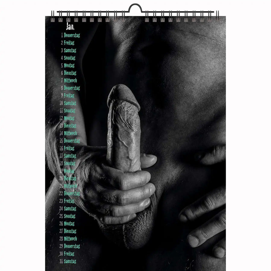 2 A4 Male + Female Erotic calendars Nice Guys plus Note my Babe 2026 + free 2025 Calendar
