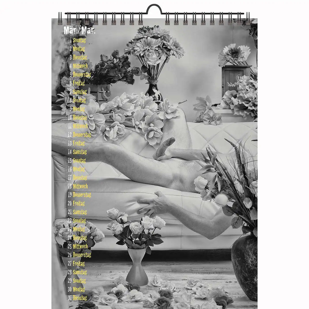 2 A4 Male + Female Erotic calendars Nice Guys plus Note my Babe 2026 + free 2025 Calendar