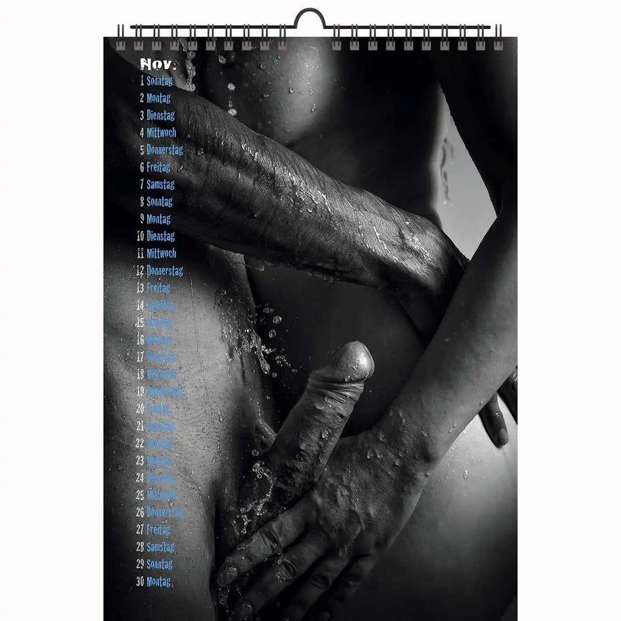 2 A4 Male + Female Erotic calendars Nice Guys plus Note my Babe 2026 + free 2025 Calendar