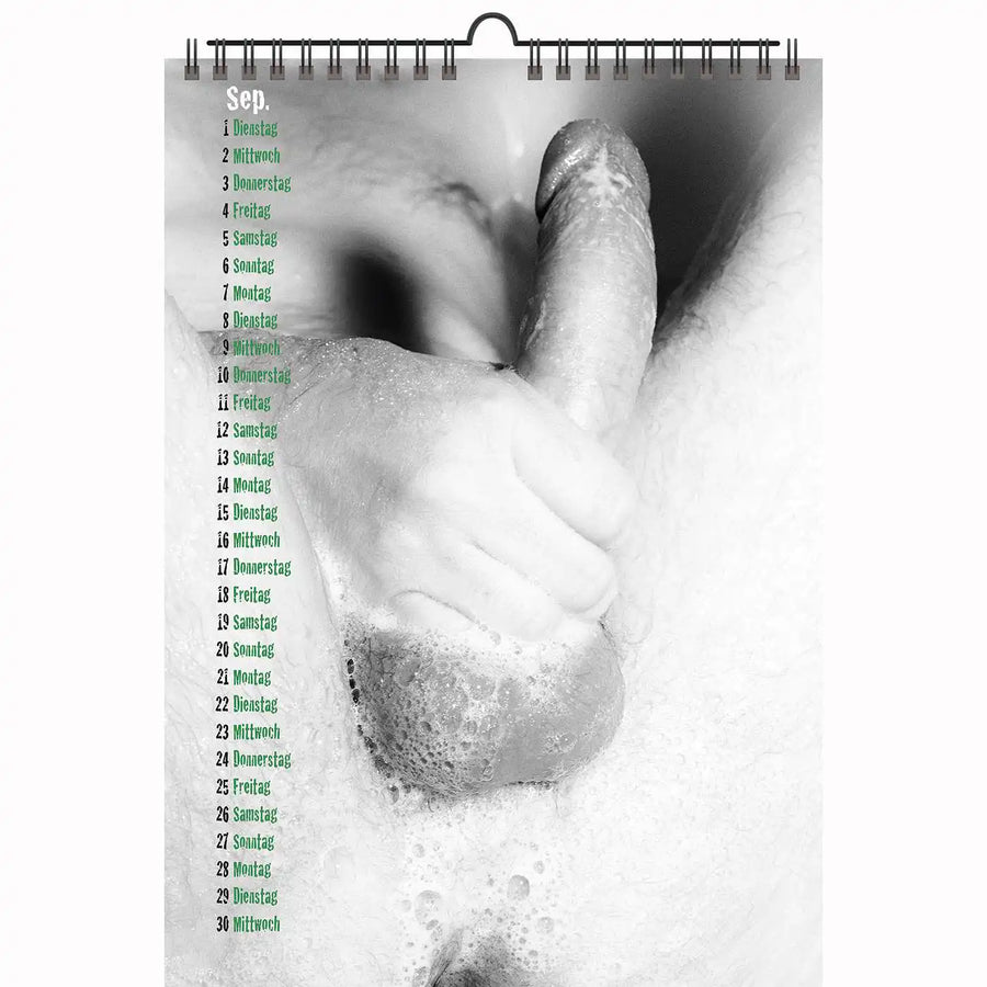 2 A4 Male + Female Erotic calendars Nice Guys plus Note my Babe 2026 + free 2025 Calendar