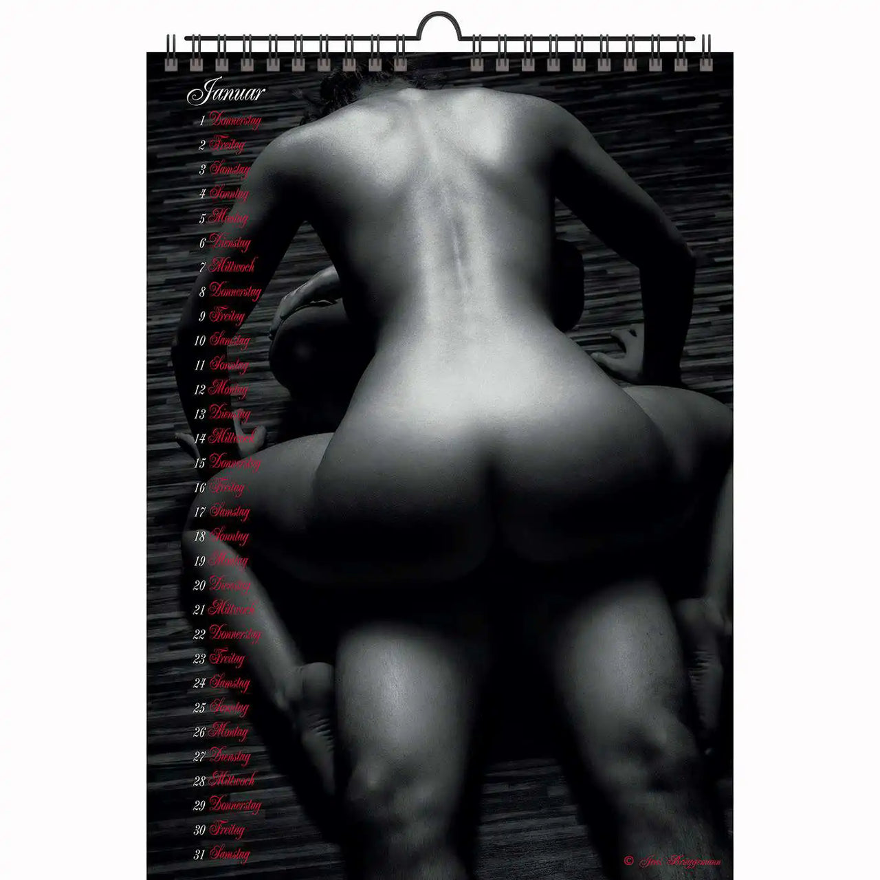 2 A4 Erotic calendars Passionate Adults plus Note my Babe 2026 + free 2025 Calendar