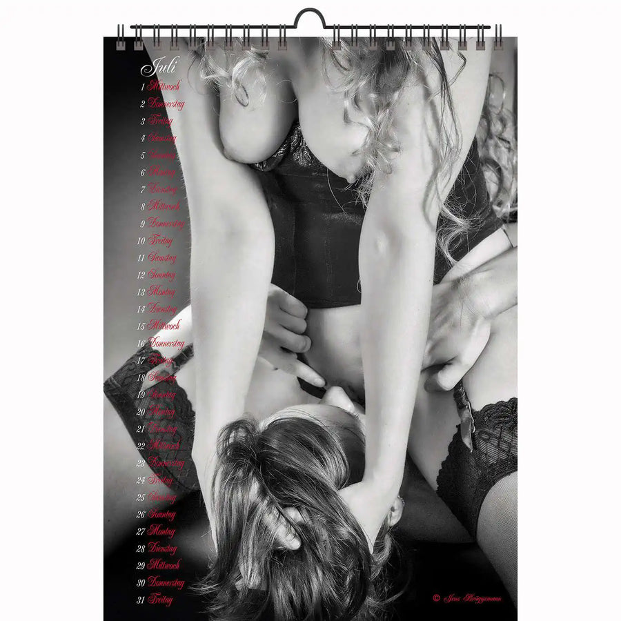 2 A4 Erotic calendars Passionate Adults plus Note my Babe 2026 + free 2025 Calendar