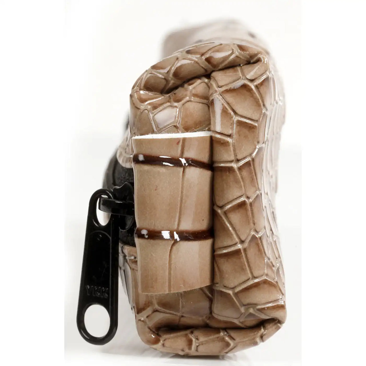 5401-63 Bodensee etui tasje met ritssluiting Croco Taupe