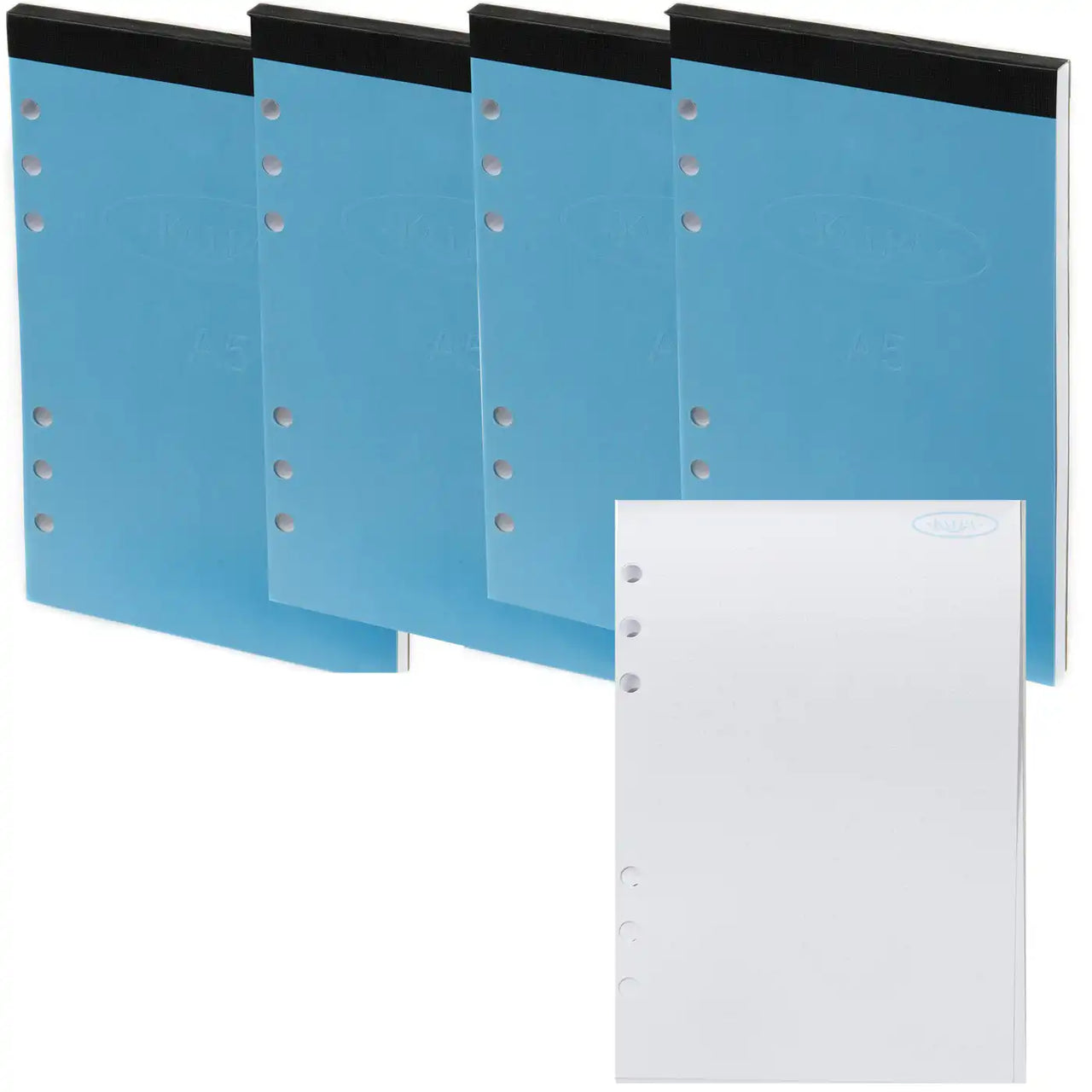 6200-14 6200-14 A5 Writing Pad - Set van 4 stuks - Schrijfkussen regeerde papier voor A5 Organizer