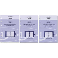 6207-25-26-27 210 x 144 mm A5 Organizer Papier NL EN 2026 2027
