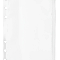H6212-5 H6212-5 wasserdichte Taschen mit Reißverschluss für Personal organizer - 5 Stücke