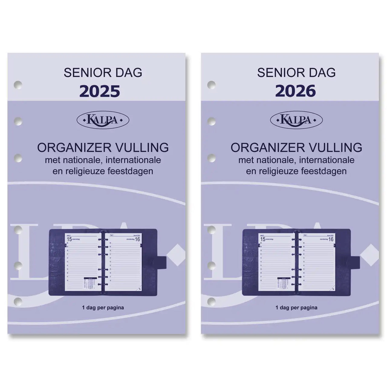 6221-25-26 150 x 95 mm Senior Agenda täglich nachfüllt NL 2026