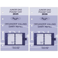 6231-25-26 125 x 80 mm Tasche Organizer Nachfüllpack 2026 NL EN