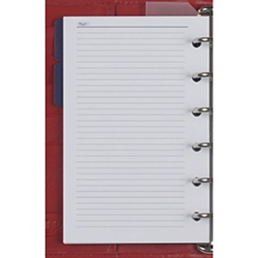 6232-08 125 x 80 mm Notepaper Blumenmuster für Organizer
