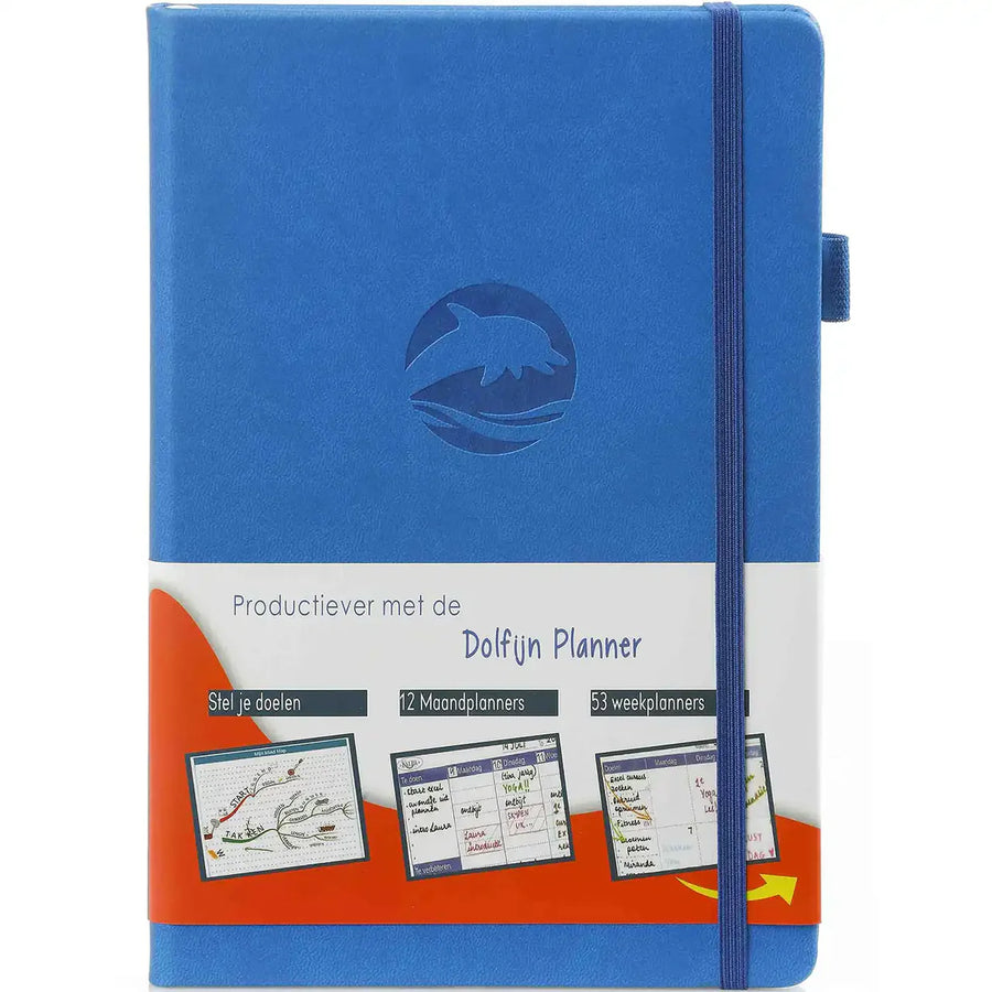 6627-00 Motivatieplanner-Dolphin-A5-gebonden