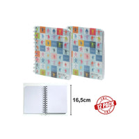 Btmn-12 12 x btmn Notizbuch Zwillinge Medium