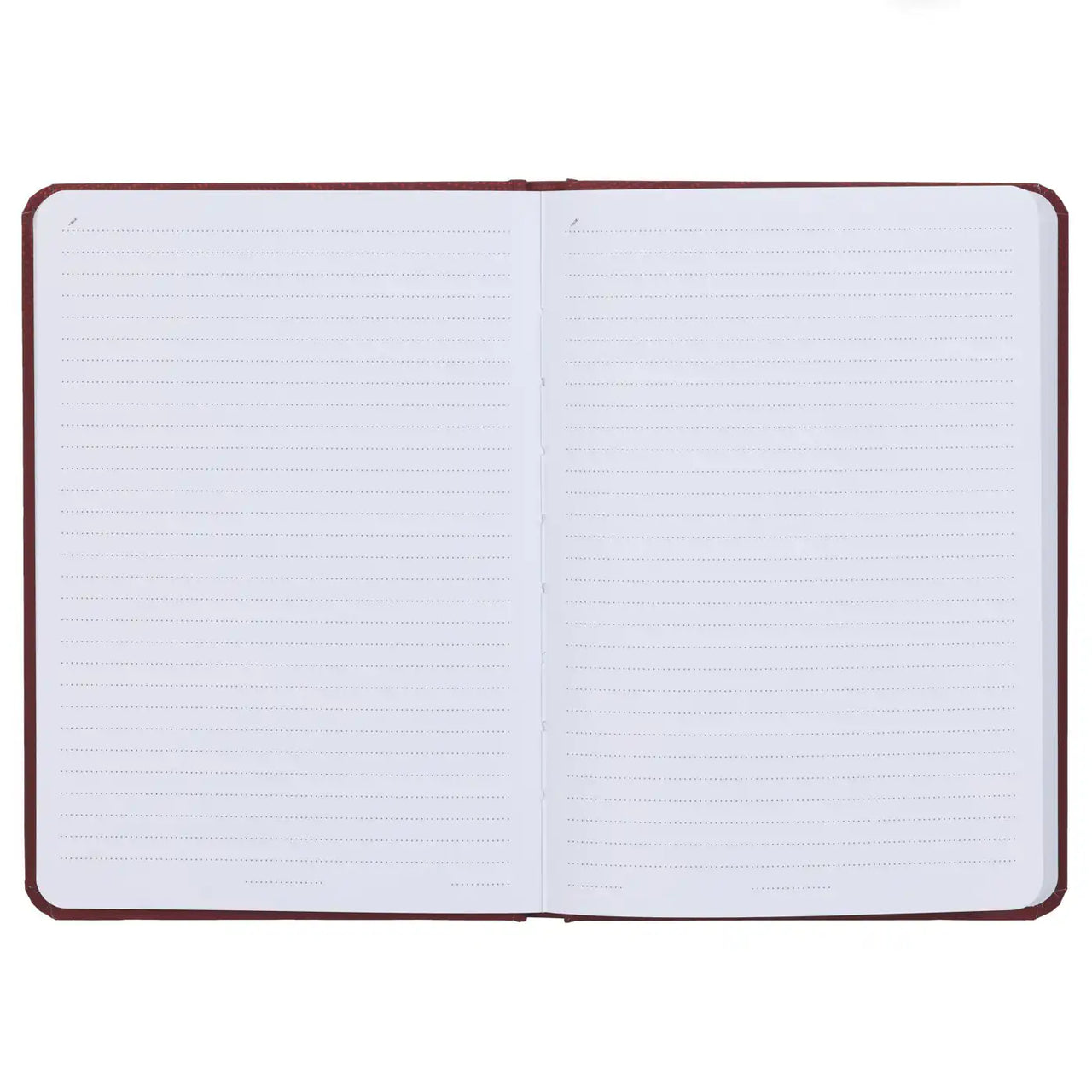 Bv474-4 Bordeaux Notizbuch Schmucklos