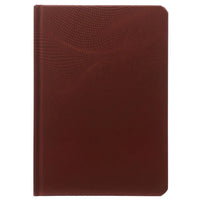 Bv474-4 Bordeaux Notizbuch Schmucklos