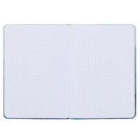 Bv475-1 Blau a5 Notizbuch Meeres Gold
