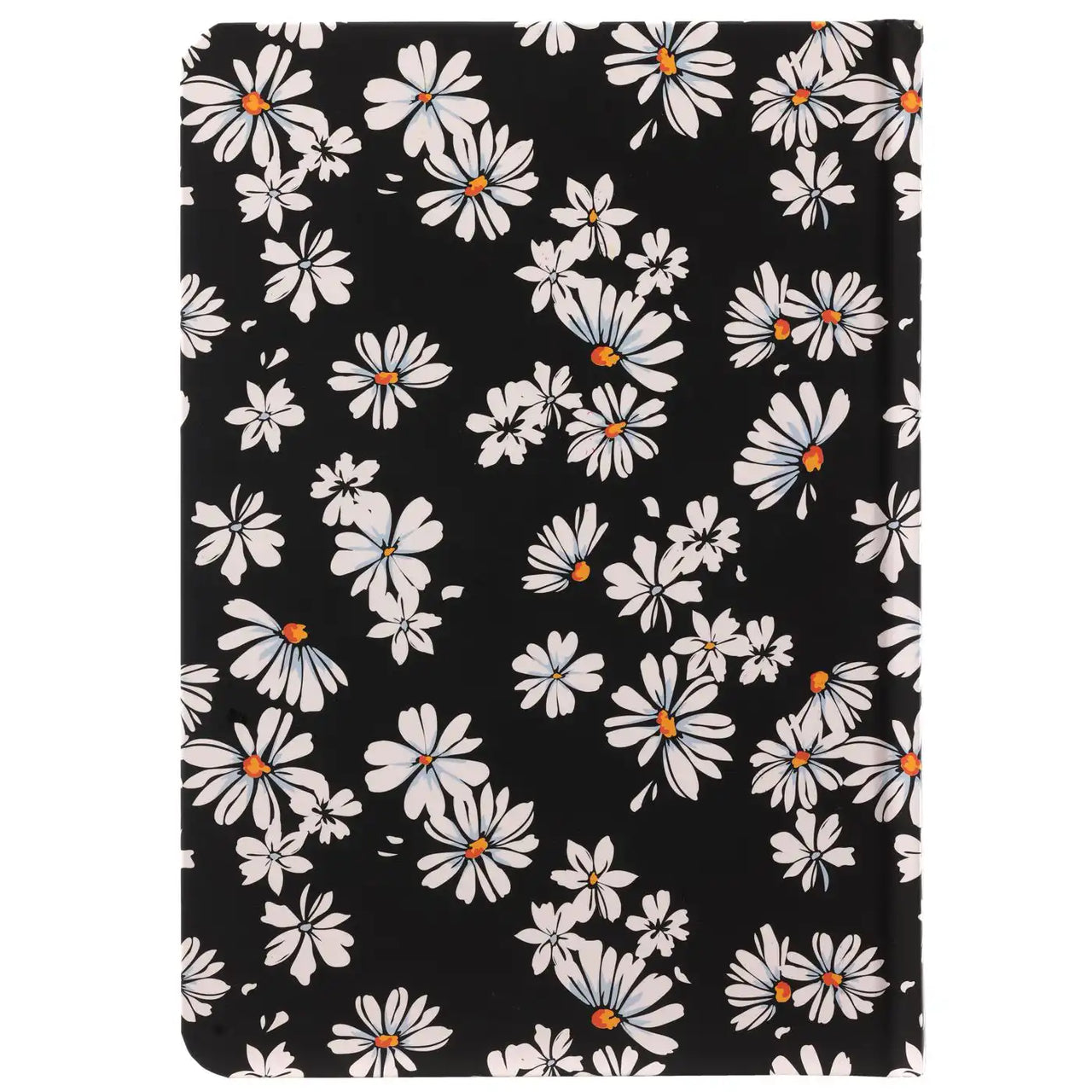 Bv475-2 notizbuch schwarz Blumen