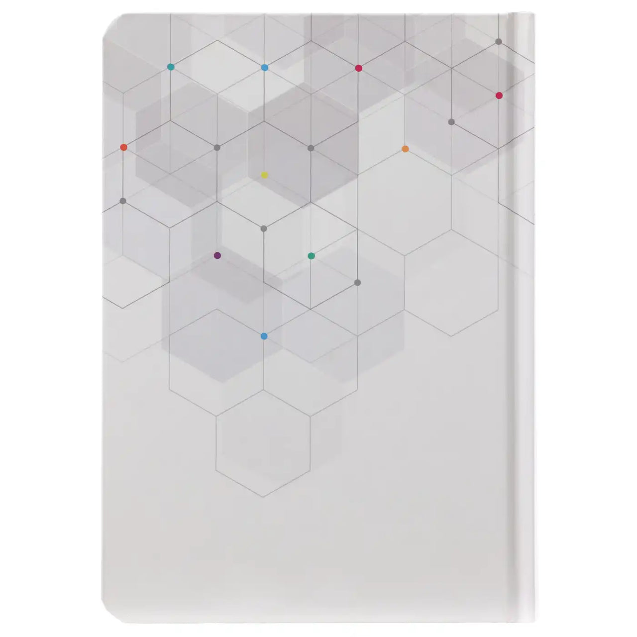 Bv475-4 Blau gepunktet Notizbuch Hexagonal