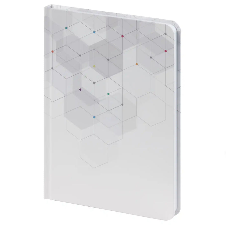 Bv475-4 Blau gepunktet Notizbuch Hexagonal