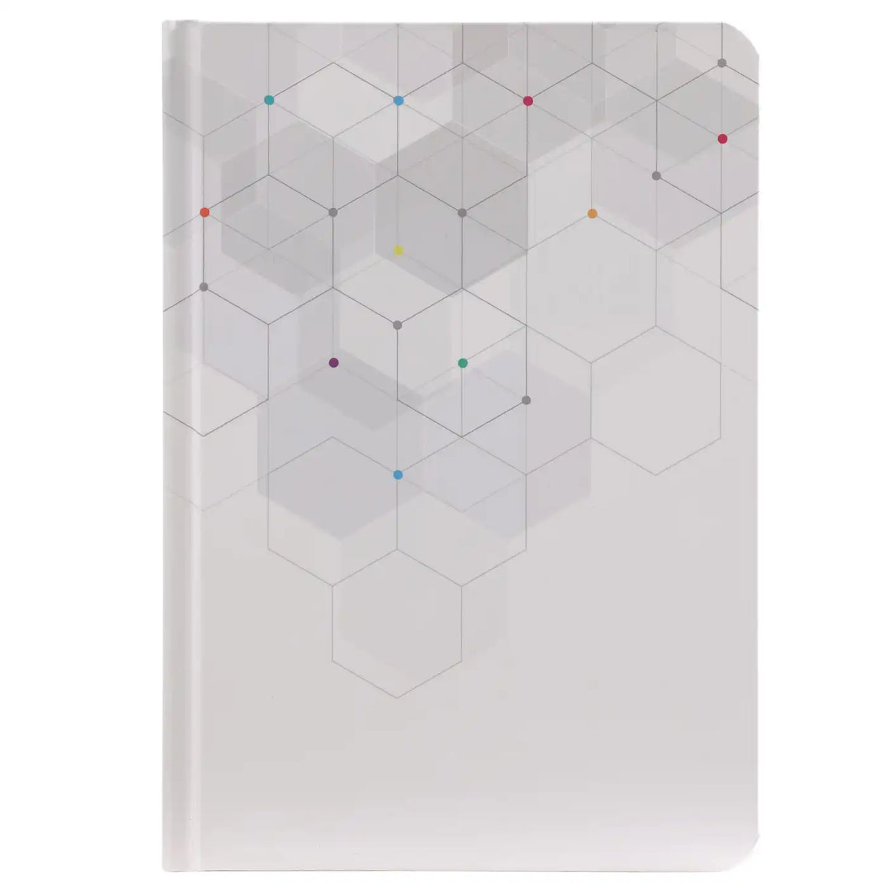 Bv475-4 Blau gepunktet Notizbuch Hexagonal