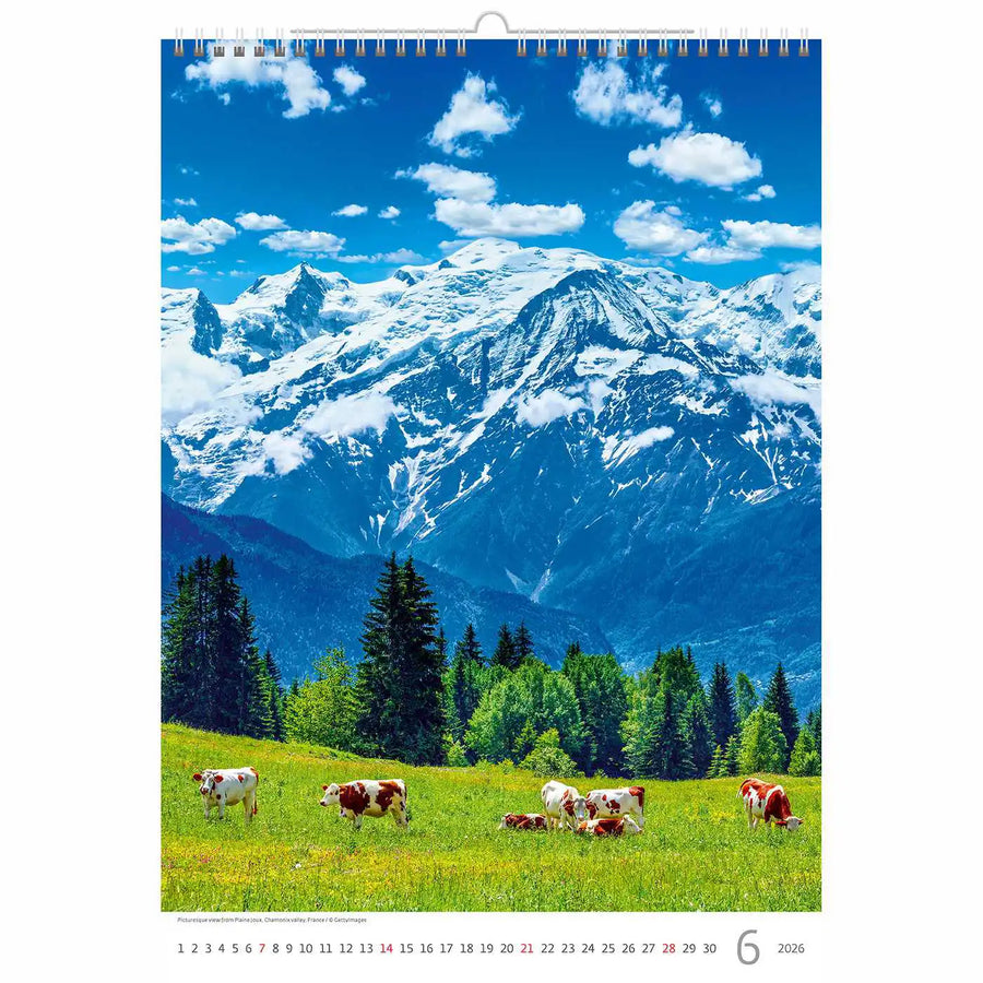 Mountain Landscape Wall A3+ 2026+