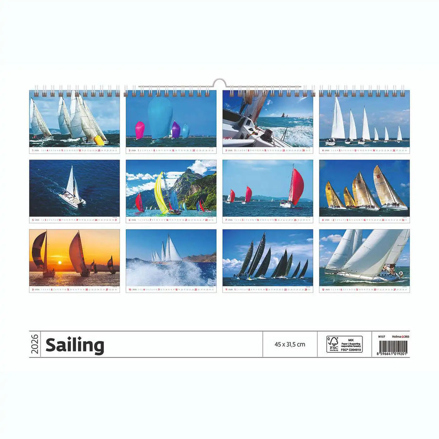 Performance Sailboats kalender A3+ 2026+