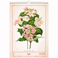 Botanische herbariumkalender A3+ 2026+