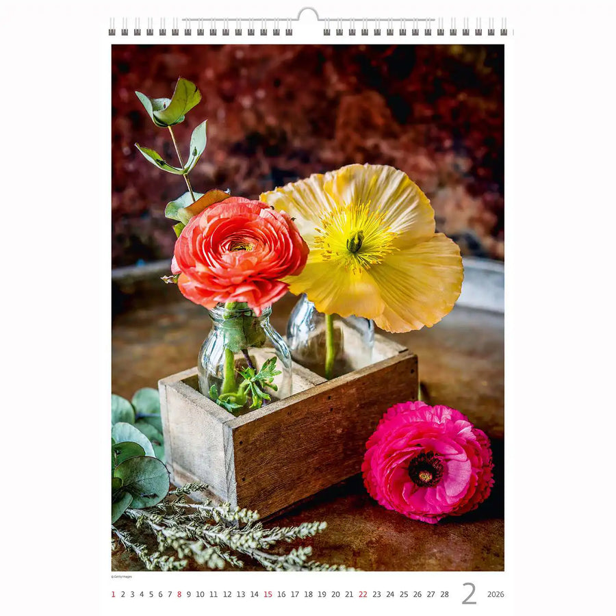 Blumenstrauß Kalender A3+ 2026+
