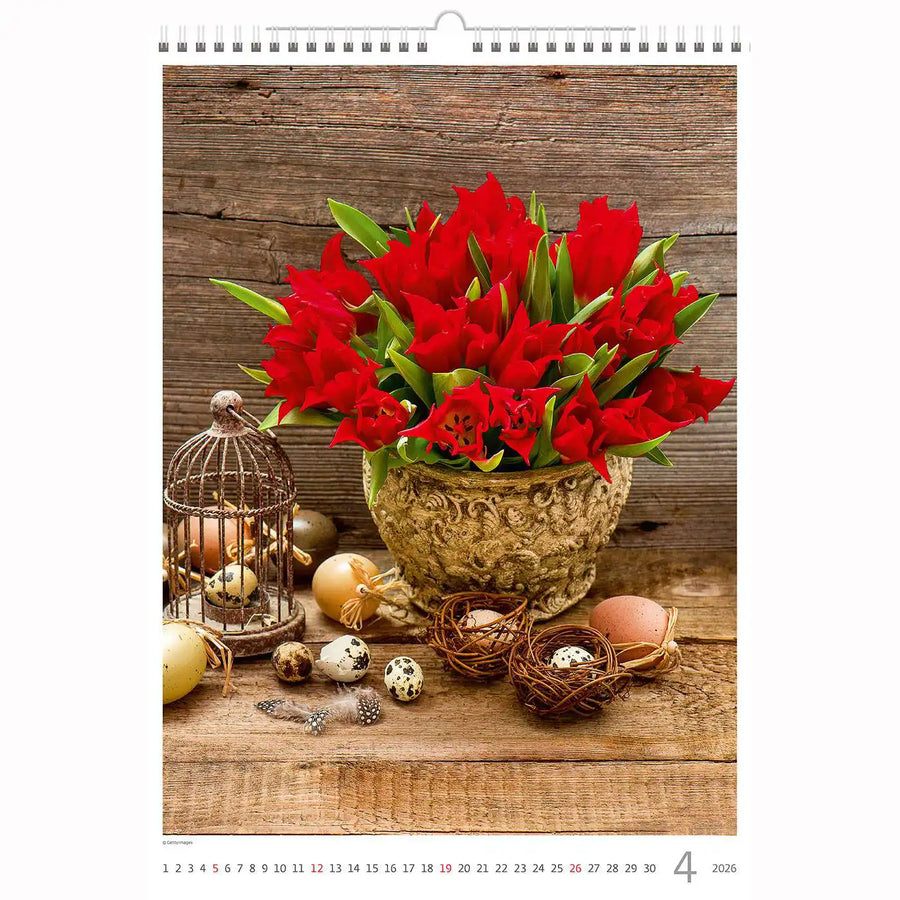 Blumenstrauß Kalender A3+ 2026+
