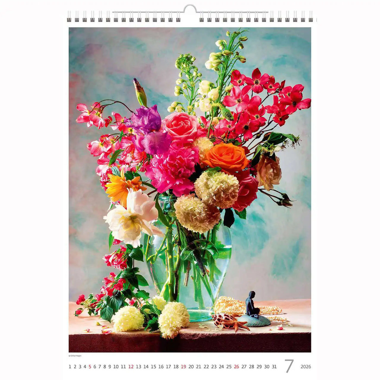 Blumenstrauß Kalender A3+ 2026+
