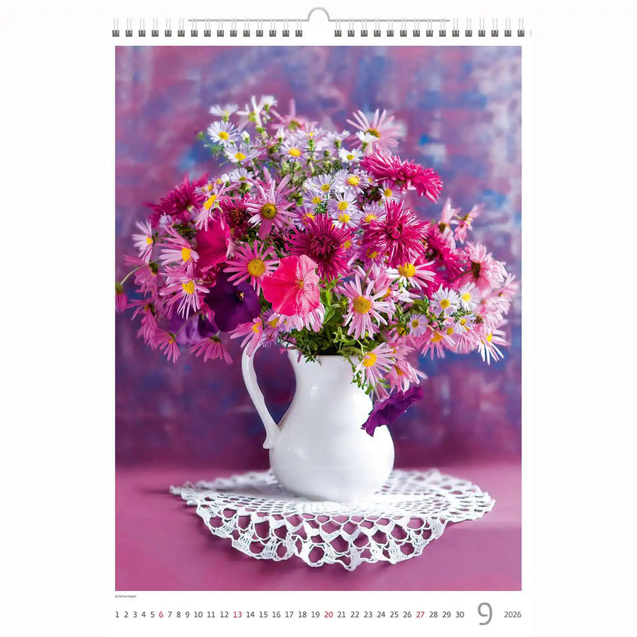 Blumenstrauß Kalender A3+ 2026+